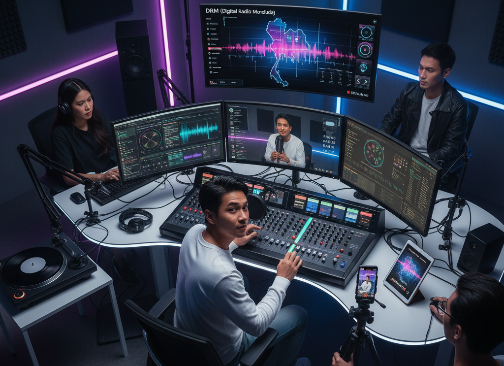 การเดินทางจากแอนะล็อกสู่ดิจิทัลและอนาคตของคลื่นความถี่